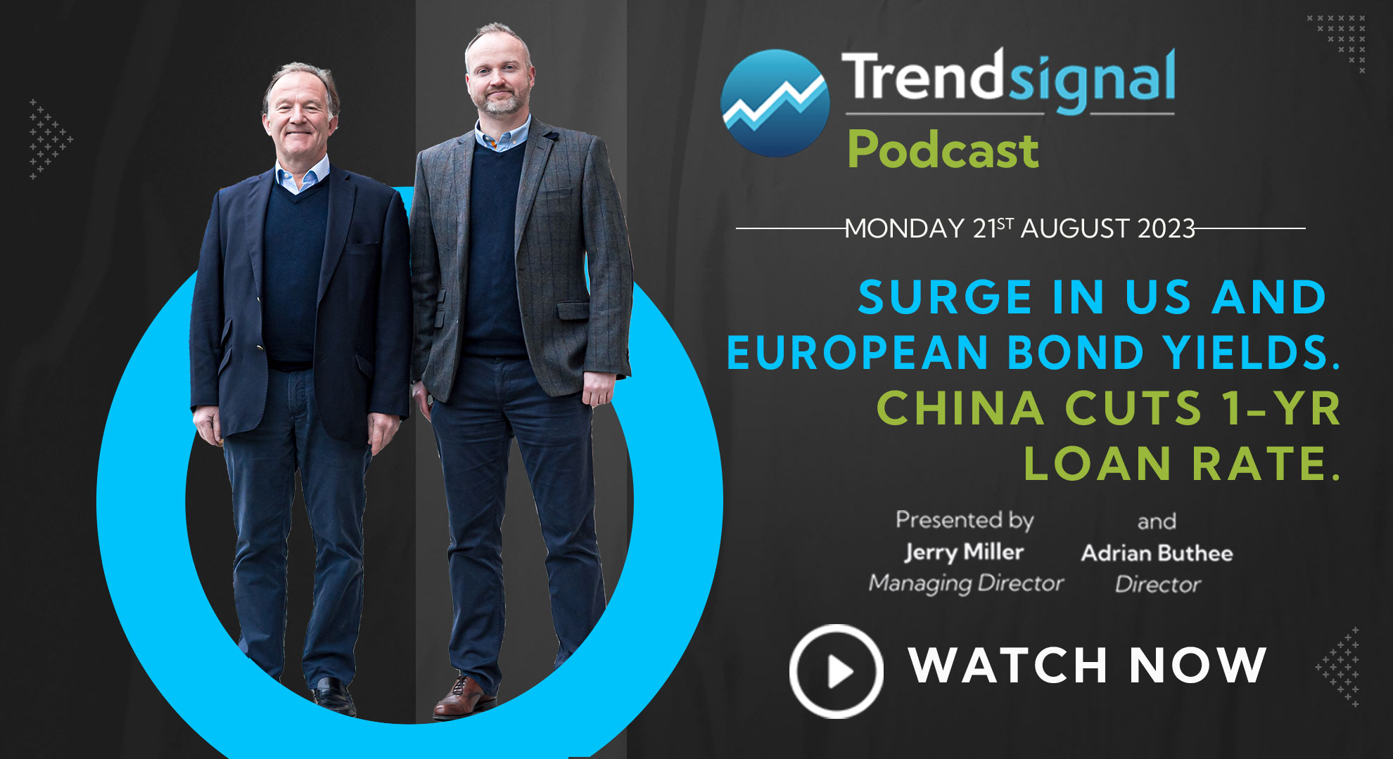 Podcast: Surge in US and European bond yields. China cuts 1-yr loan rate.