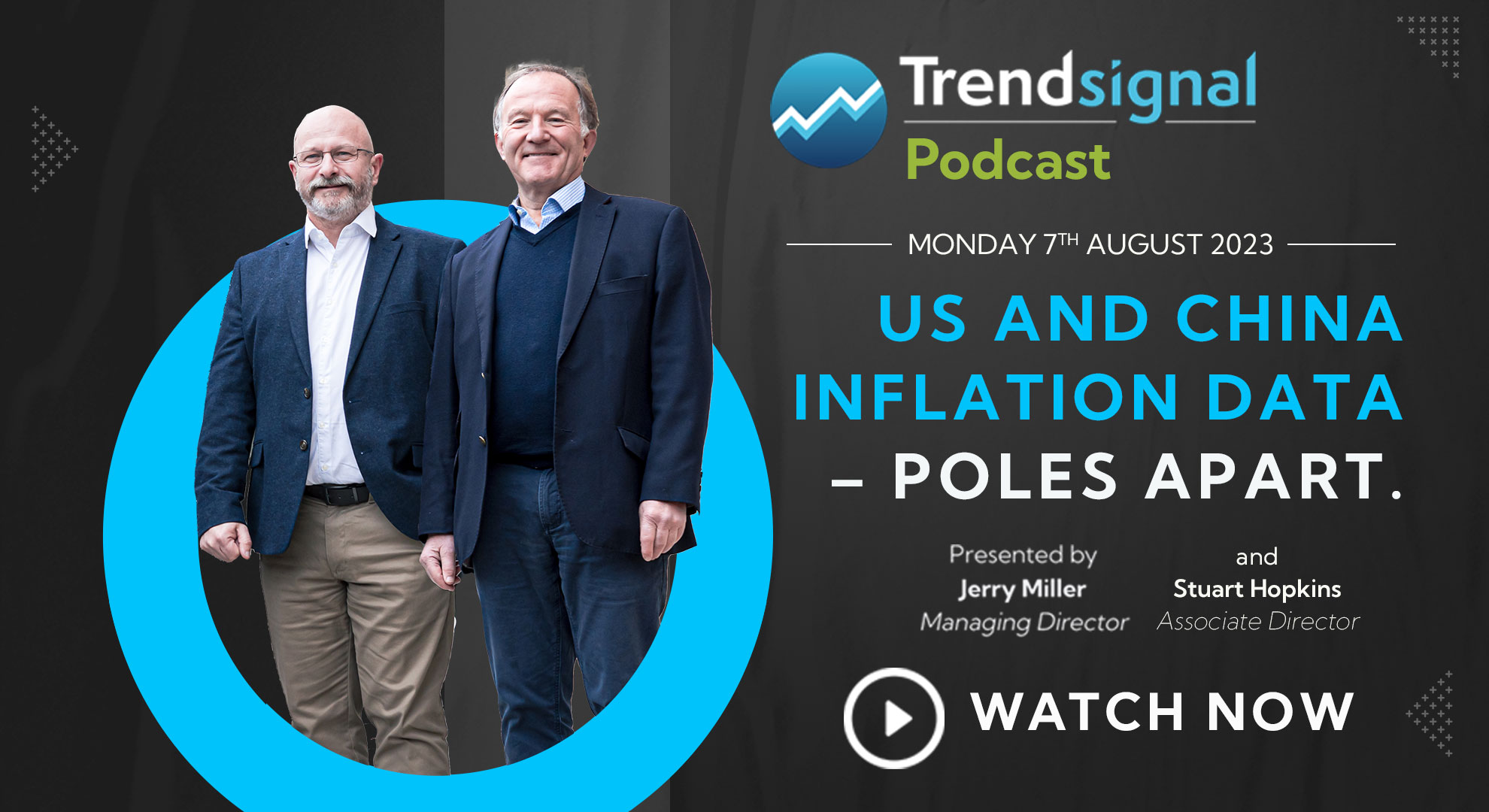 Podcast: US and China inflation data – Poles apart.