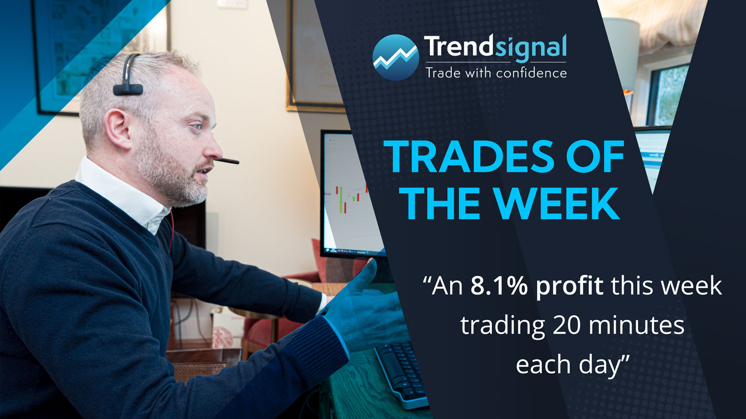 An 8.1% profit this week trading 20 minutes each day