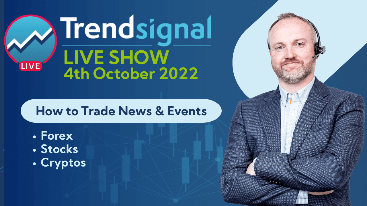 Live Screenshare: 4th October - How to Trade News & Events